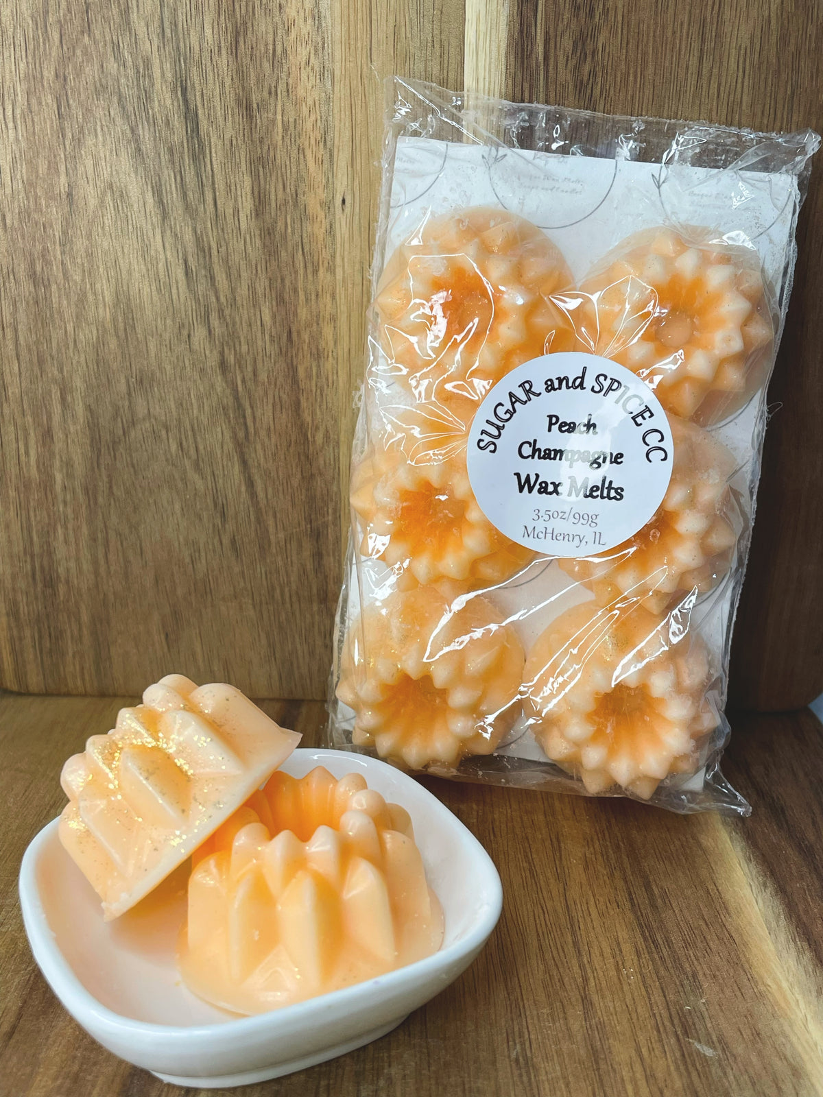 Peach Champagne Wax Melts