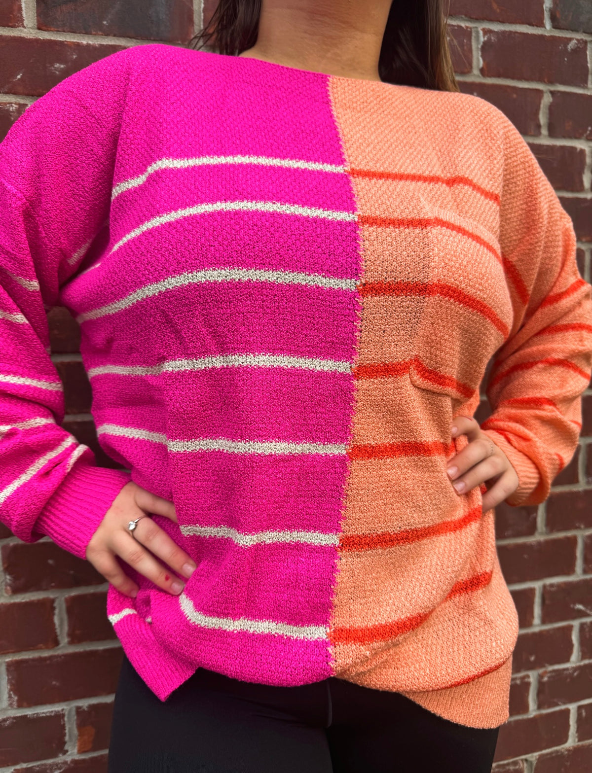 Colorblock Sweater